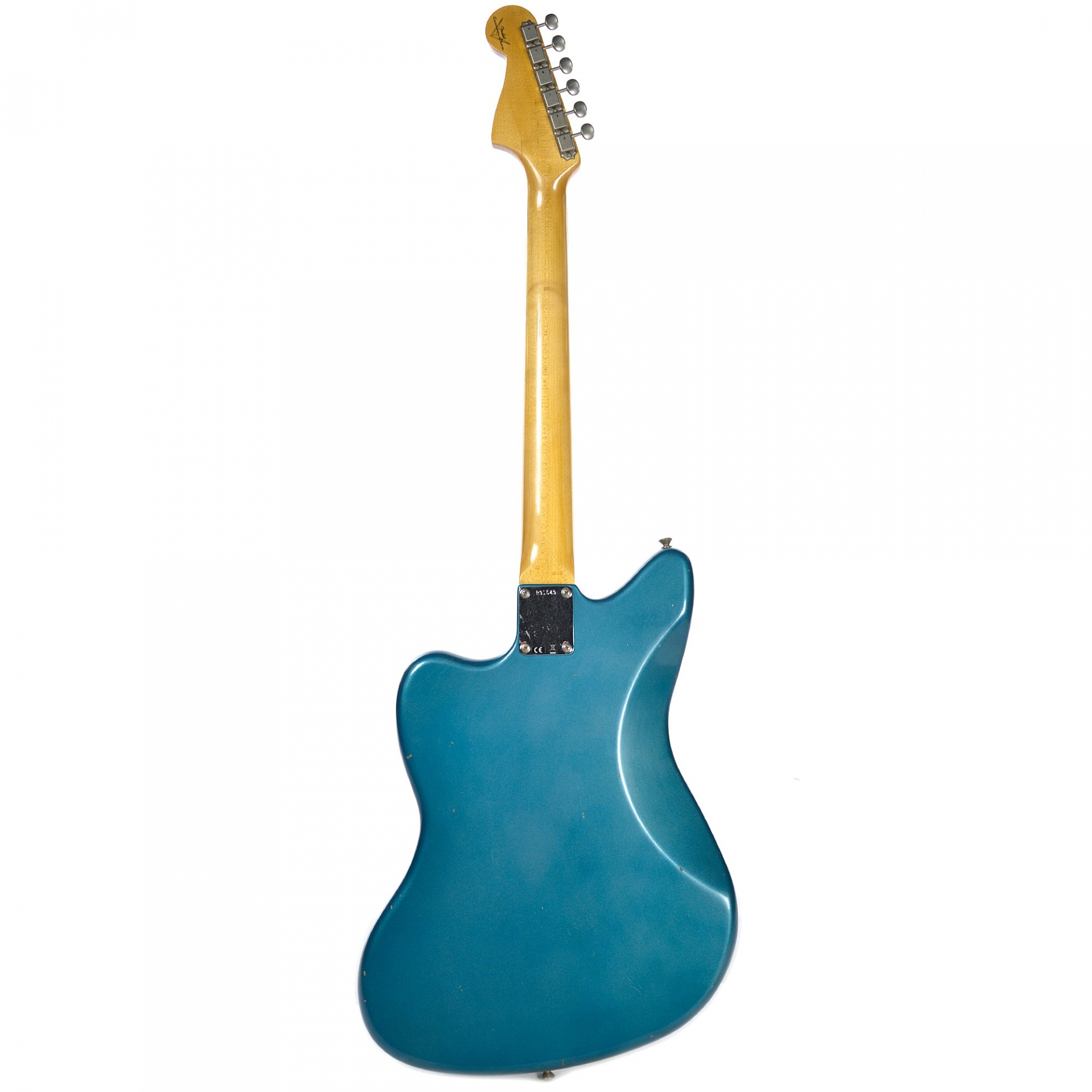 Fender Custom Shop 1962 Jazzmaster Journeyman Relic Aged Ocean Turquoise CME Spec w/Painted Headcap & Lollar Pickups