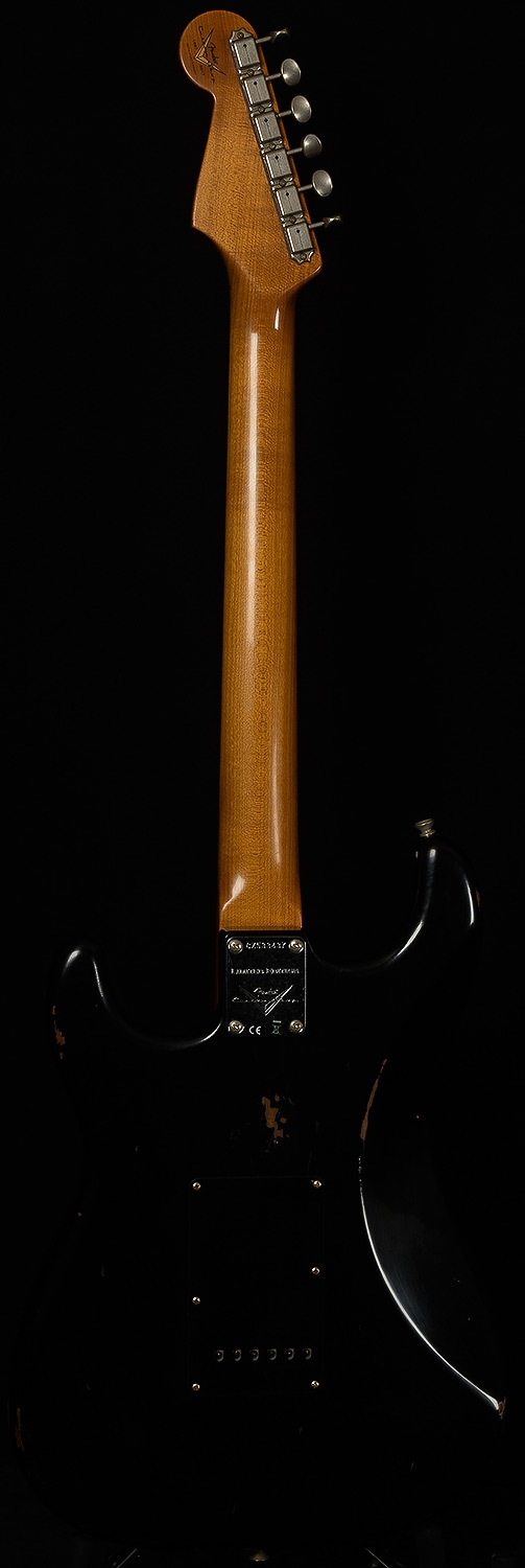 Fender Custom Shop 2017 Limited Roasted Dual-Mag Stratocaster Relic - Aged Black