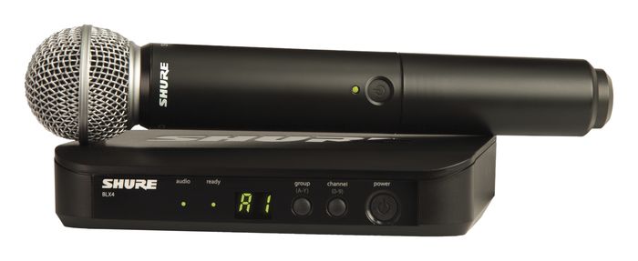 Shure BLX24/SM58 Handheld Wireless System with SM58 Capsule
