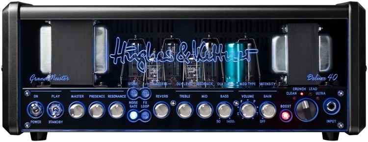 Hughes & Kettner GrandMeister Deluxe 40 - 40/20/5/1-watt Programmable Tube Head