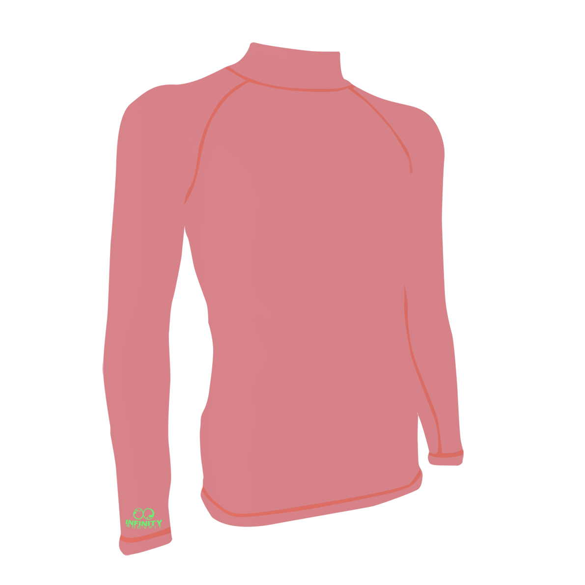 base layer สีชมพูเบจ