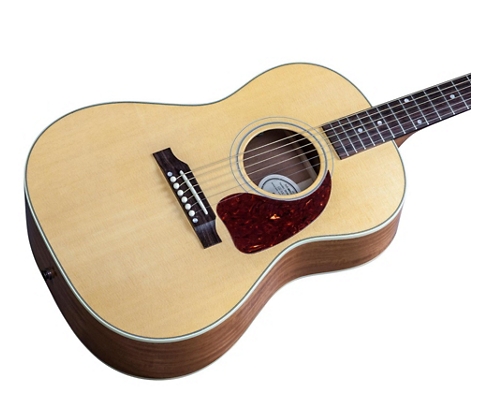 Gibson 2017 LG-2 American Eagle Acoustic-Electric Guitar - Antique Natural