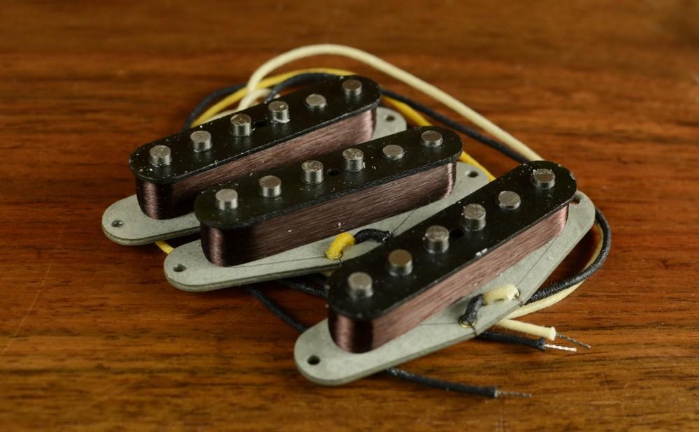 Fender Custom Shop Lineage Black Stratocaster Pickups Set