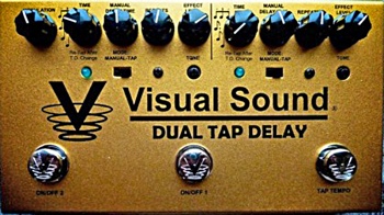 Visual Sound Dual Tap Tempo Delay Pedal