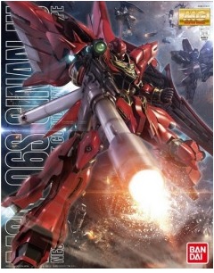 Master Grade MG 1/100 Sinanju OVA Anime Ver.
