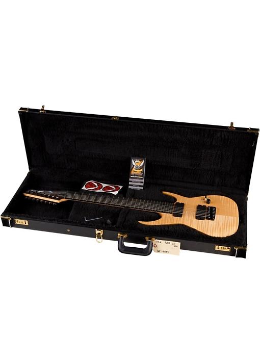 Dean USA Rusty Cooley RC8 Flame Top 8 String Electric Guitar Satin Natural