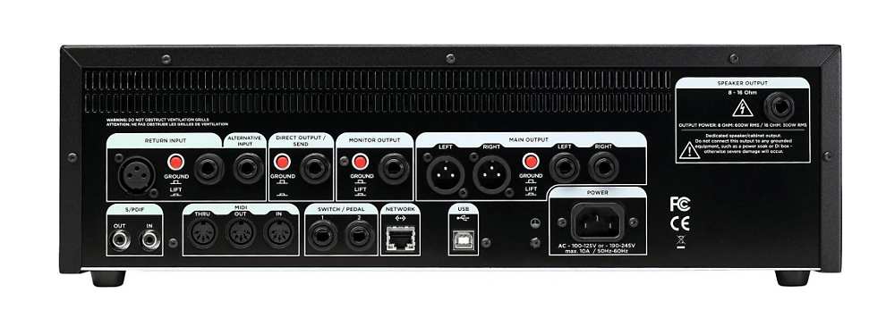 Kemper Profiler PowerRack 600W Guitar Rack Head + Remote Bundle