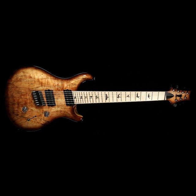 PRS Custom 24 Private Stock Fanned Fret 7-String - Smoke Burst