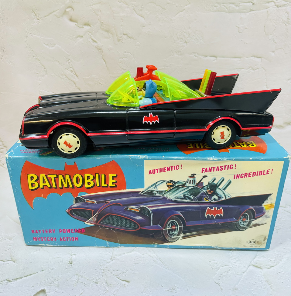 60s ASC Batmobile Vintage Tin Toy