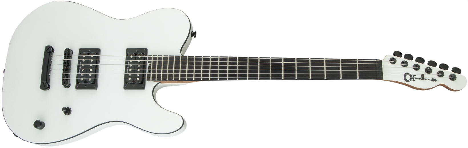 Charvel JOE DUPLANTIER SIGNATURE PRO-MOD SAN DIMAS STYLE 2 HH EBONY FINGERBOARD SATIN WHITE