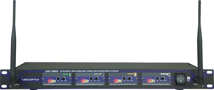 VocoPro UHF-5805 Plus Rechargeable Wireless System with Mic Bag
