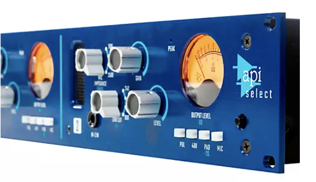 API Select T12 2-Channel Tube Mic Pre