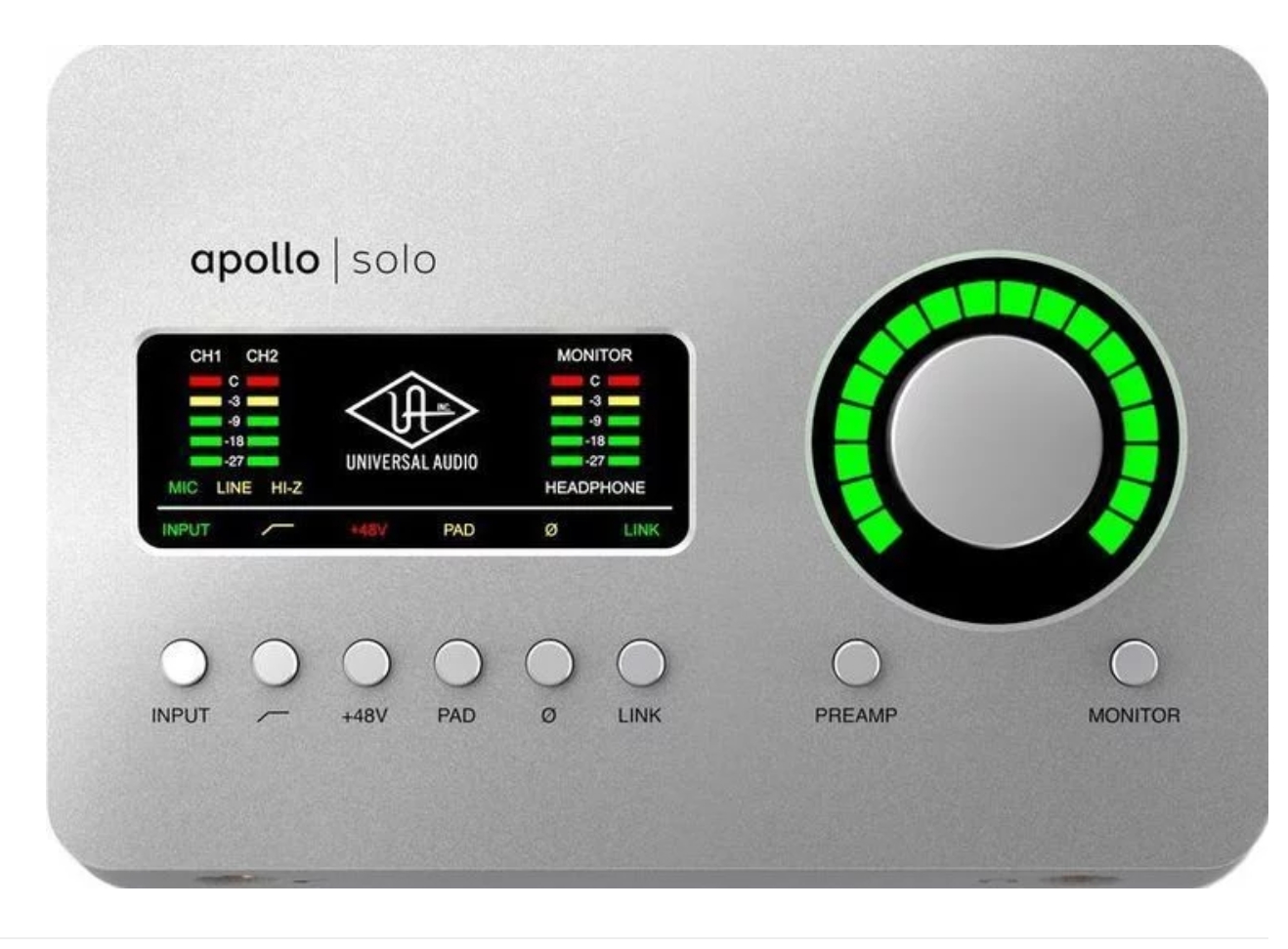 Universal Audio Apollo Solo Heritage Edition USB-C Audio Interface with UAD DSP