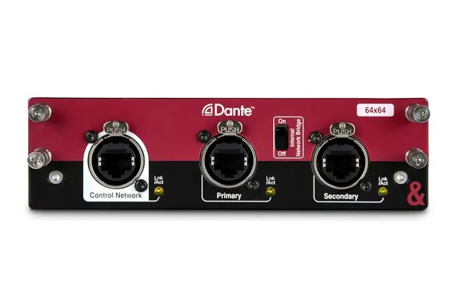 ALLEN & HEATH DANTE 64×64 64-CHANNEL DANTE OPTION CARD