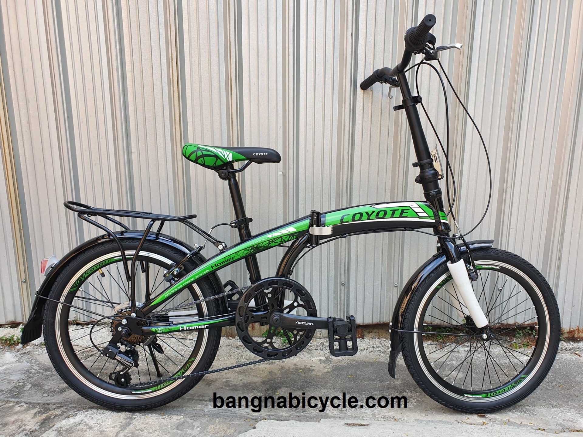 รถพับได้ Coyote Homer 20 นิ้ว มีเกียร์