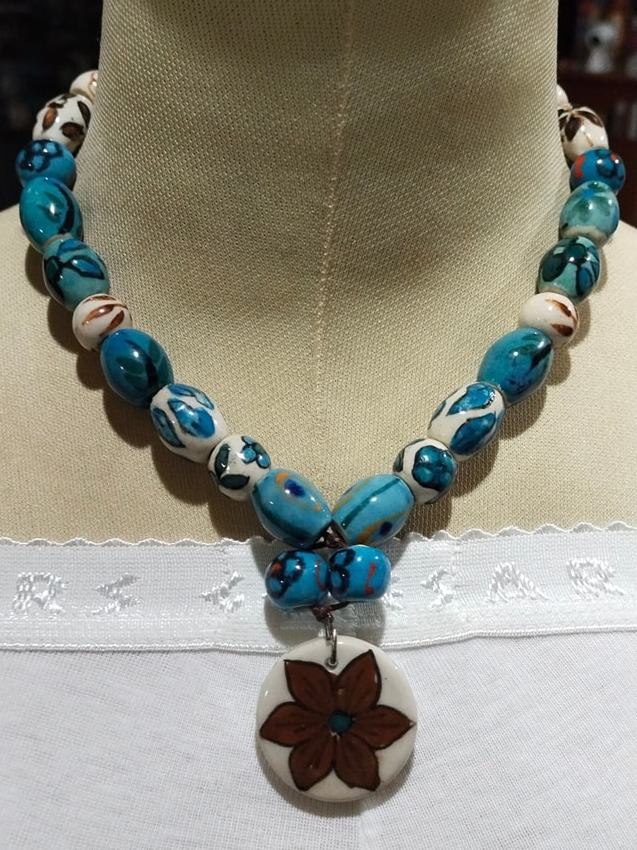 สร้อยคอแฟชั่น เนื้องาน เซรามิก