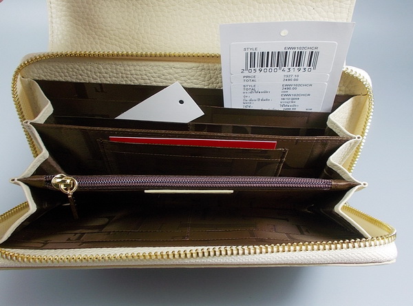 กระเป๋าสตางค์ ELLE เบจ ใหม่ แท้