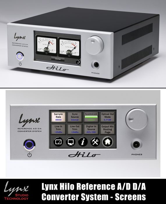 Lynx Hilo AD/DA Converter with USB (Silver)