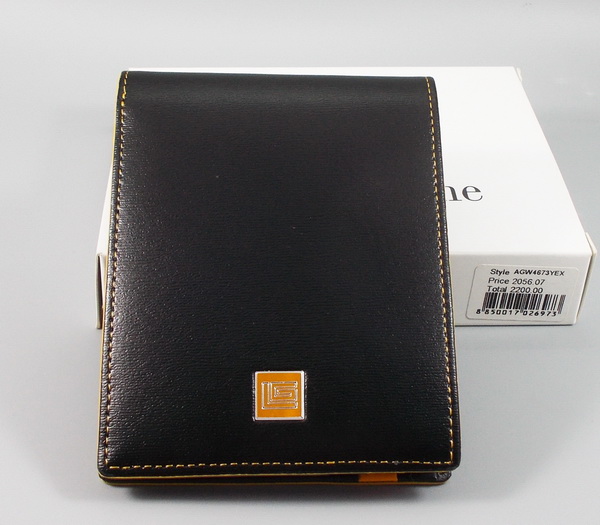 กระเป๋าสตางค์ Guy Laroche ดำ-เหลือง ใหม่ แท้