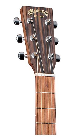 Martin D-X2E Macassar Ebony Sunburst Dreadnought Acoustic-Electric Guitar