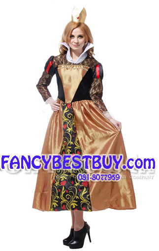 ชุดราชินี Elegant Queen Costume เป็นชุดแฟนซีผู้หญิง ขนาดฟรีไซด์