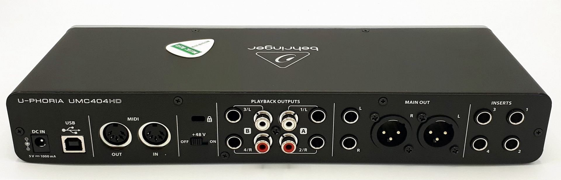 Behringer U-Phoria UMC404HD USB Audio Interface