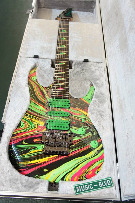 Ibanez UV77 RE Steve Vai Signature Electric Guitar (Swirl)