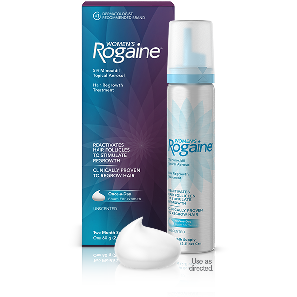 WOMEN's ROGAINE® Minoxidil 5% แบบโฟม