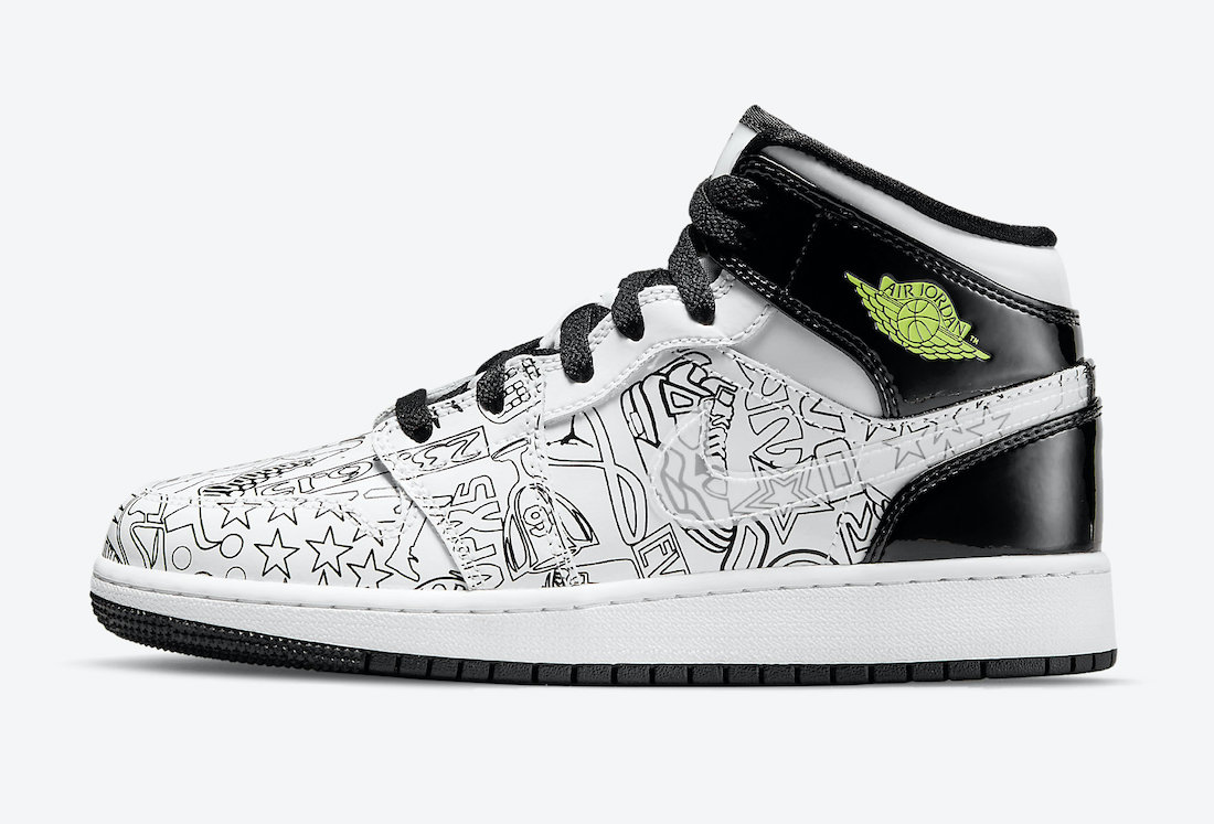 Nike Air Jordan 1 Mid GS “DIY”