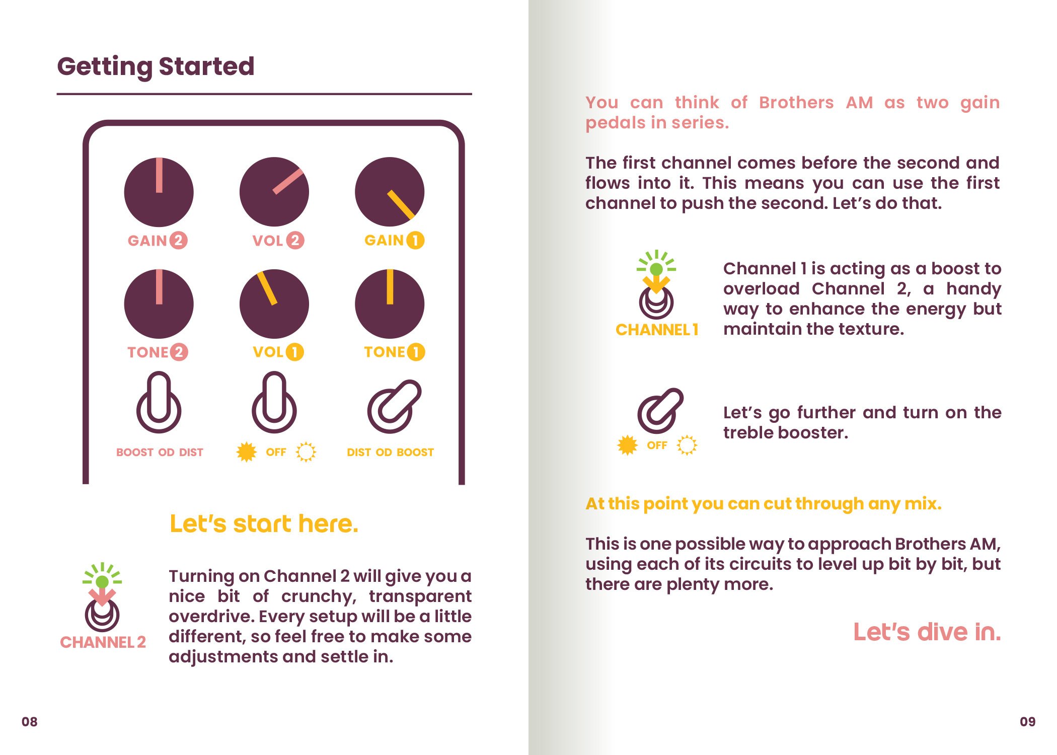 Chase Bliss Brothers AM Twins of Tone