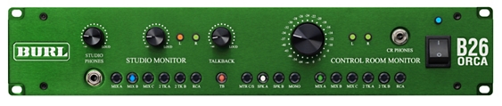 Burl Audio B26 Orca 6 Stereo Input Control Room Monitor