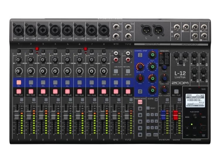 Zoom LiveTrak L-12 Digital Mixer