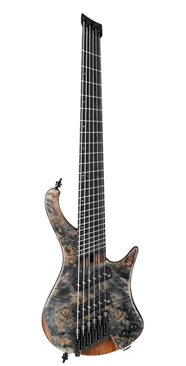 Ibanez EHB1506MS 6-String Multi-Scale Ergonomic Headless Bass Black Ice Flat