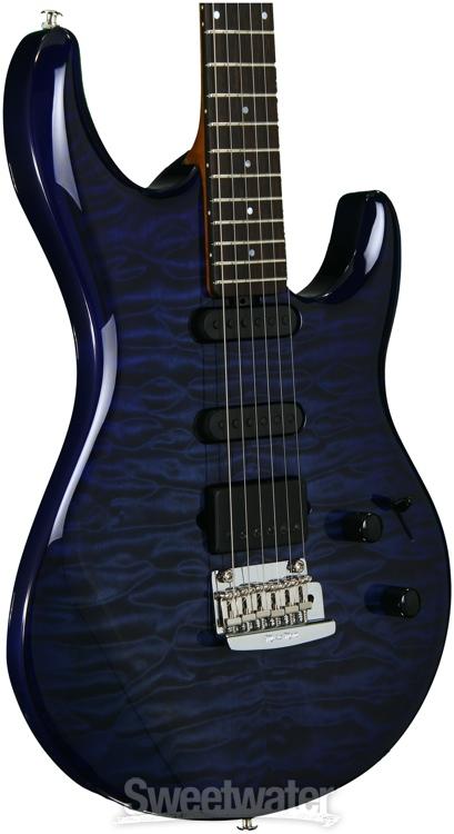 Ernie Ball Music Man BFR Luke III HSS Quilt Maple Top Electric Guitar