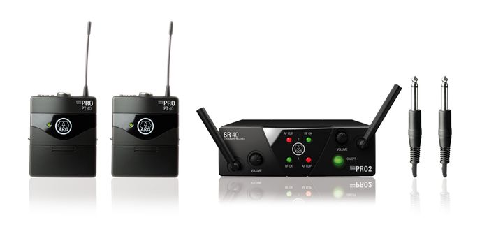 AKG WMS 40 Mini2 Instrument Wireless Microphone Set