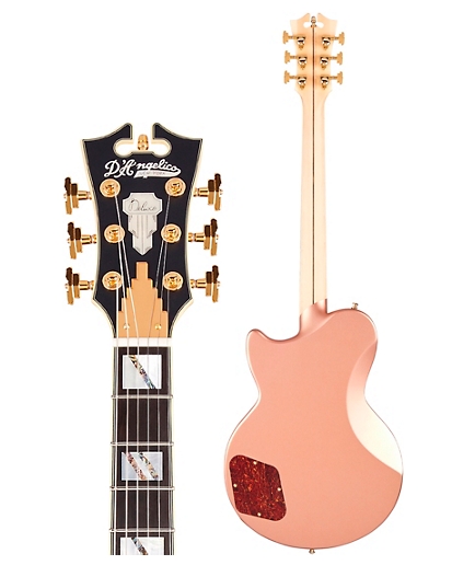 D Angelico Deluxe Series Atlantic Limited0-Edition Solidbody Electric Guitar with USA Seymour Duncan Humbuckers and Stopbar