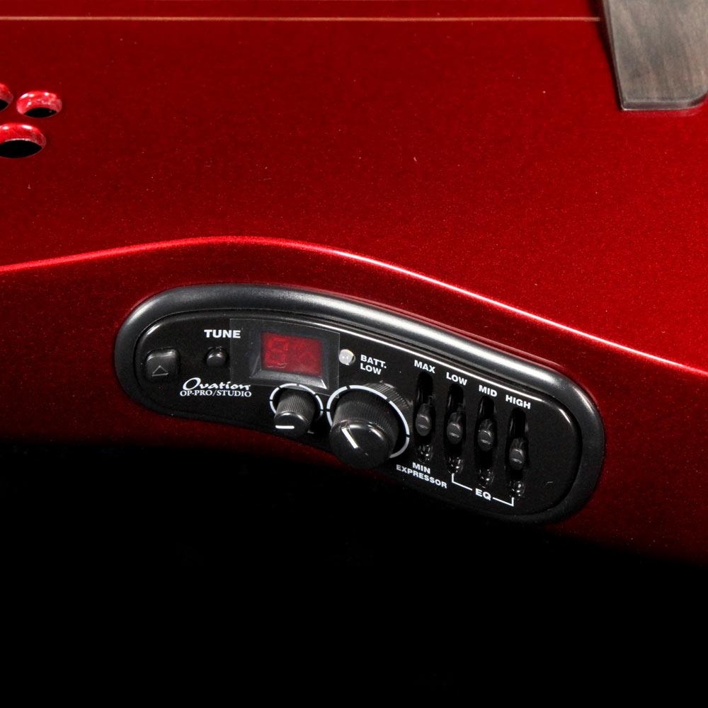 Ovation American Limited Chrome Red LXT Acoustic-Electric Guitar