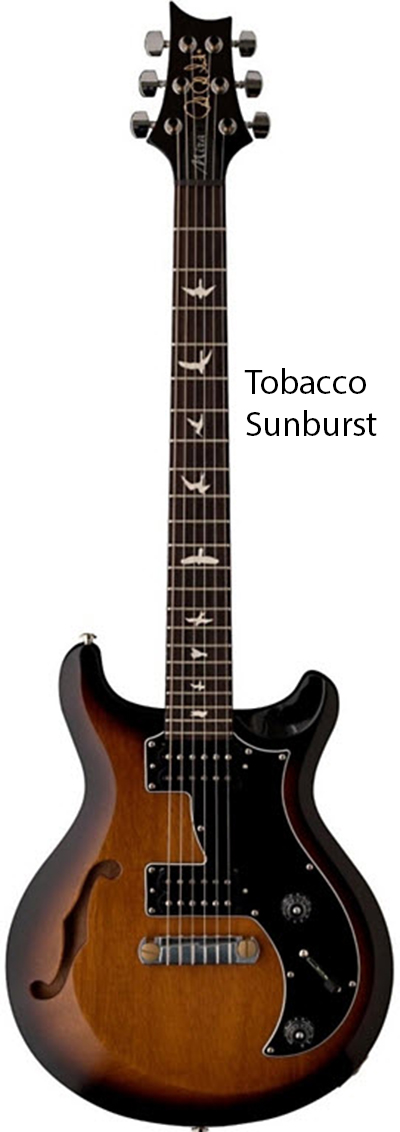 PRS S2 Mira Semi-Hollow with Bird Inlays