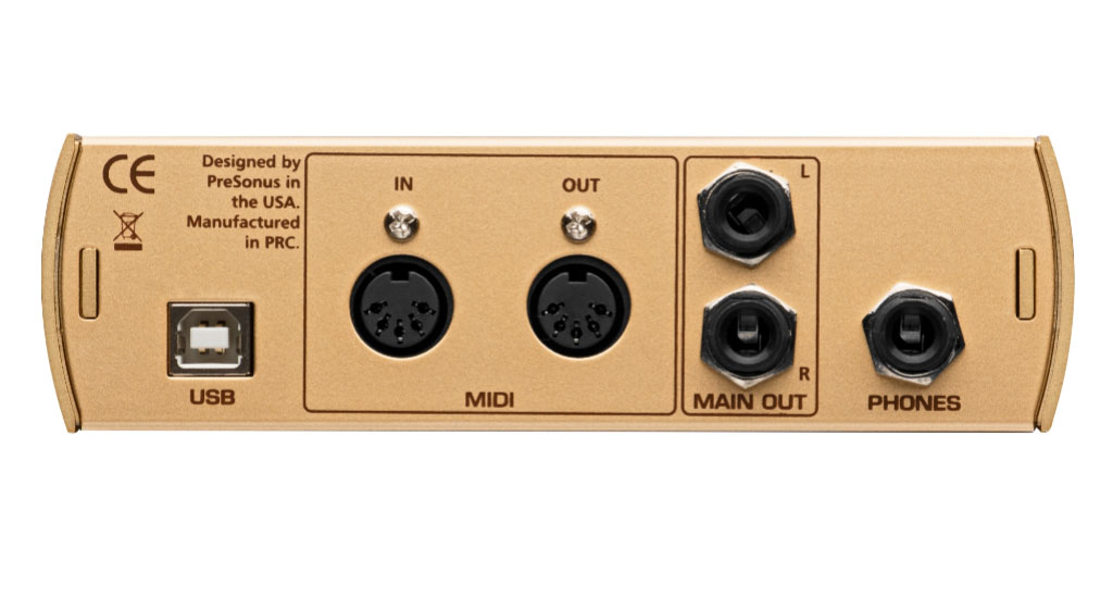PreSonus AudioBox USB - Limited Edition Gold