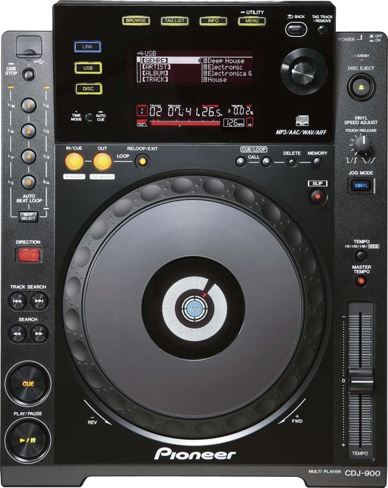 Pioneer CDJ-900 - Tabletop Multi-Player