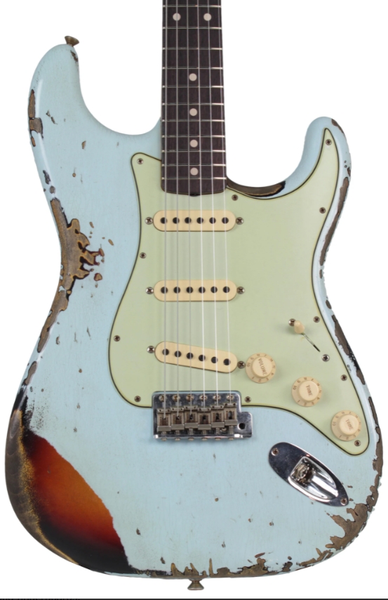 Fender Custom Shop 1961 Stratocaster - Sonic Blue o/ 3TS - Special Run