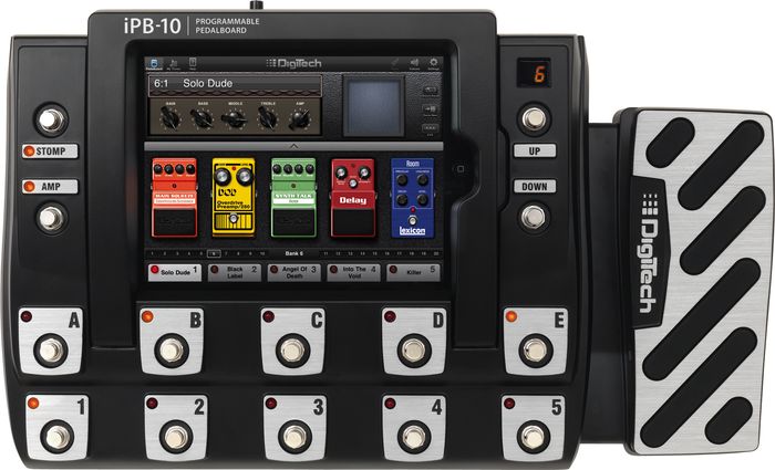 DigiTech iPB-10 Programmable Guitar Multi Effects Pedalboard with iPad Integration