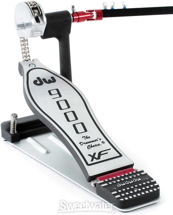 DW 9000 Series Double Bass Drum Pedal with eXtended Footboard