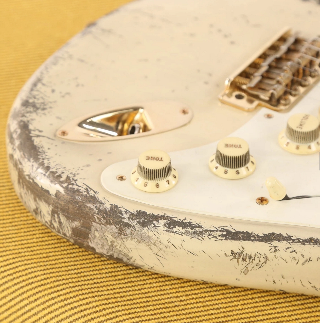 Fender Custom Shop 1957 Stratocaster Ultimate Relic Masterbuilt Jason Smith Vintage Blonde