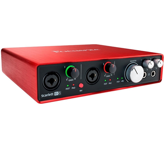 Focusrite Scarlett 6i6 (2nd Gen) USB Audio Interface