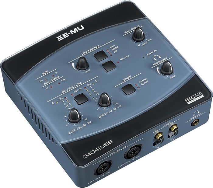 E-MU 0404 USB 2.0 Audio/MIDI Interface
