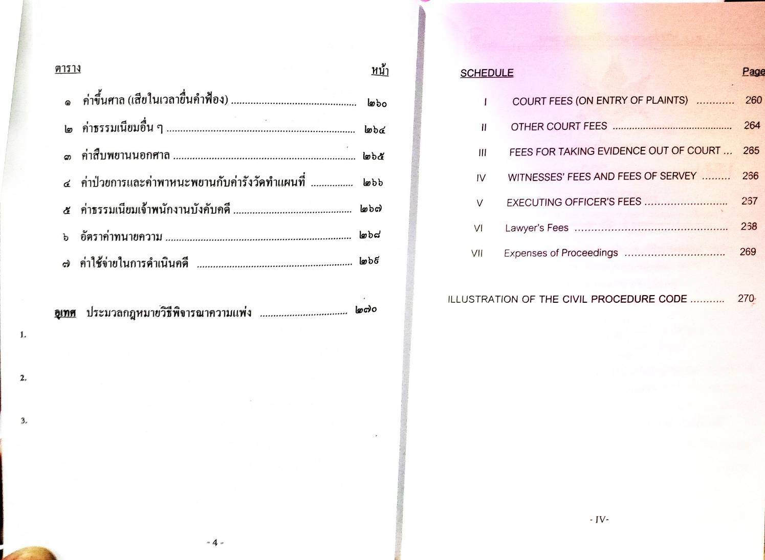 ประมวลกฎหมายวิธีพิจารณาความแพ่ง (แปลไทย-อังกฤษ)