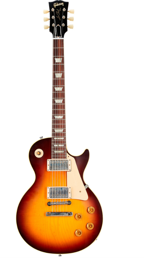 Gibson Custom Murphy Lab 1958 Les Paul Standard Reissue Ultra Light Aged Electric Guitar Bourbon Burst