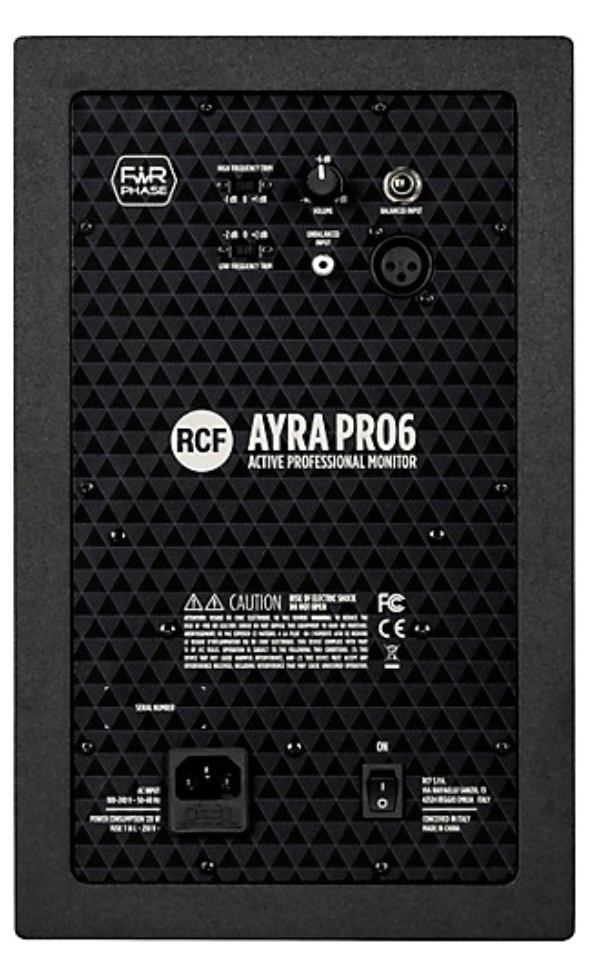 RCF AYRA PRO 6 6.5 inch Powered Studio Monitor (Each)