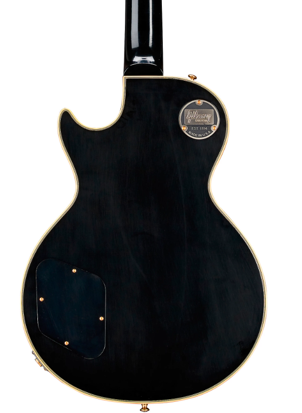 Gibson Custom Murphy Lab 1957 Les Paul Custom Reissue 2-Pickup Ultra Light Aged Electric Guitar Ebony
